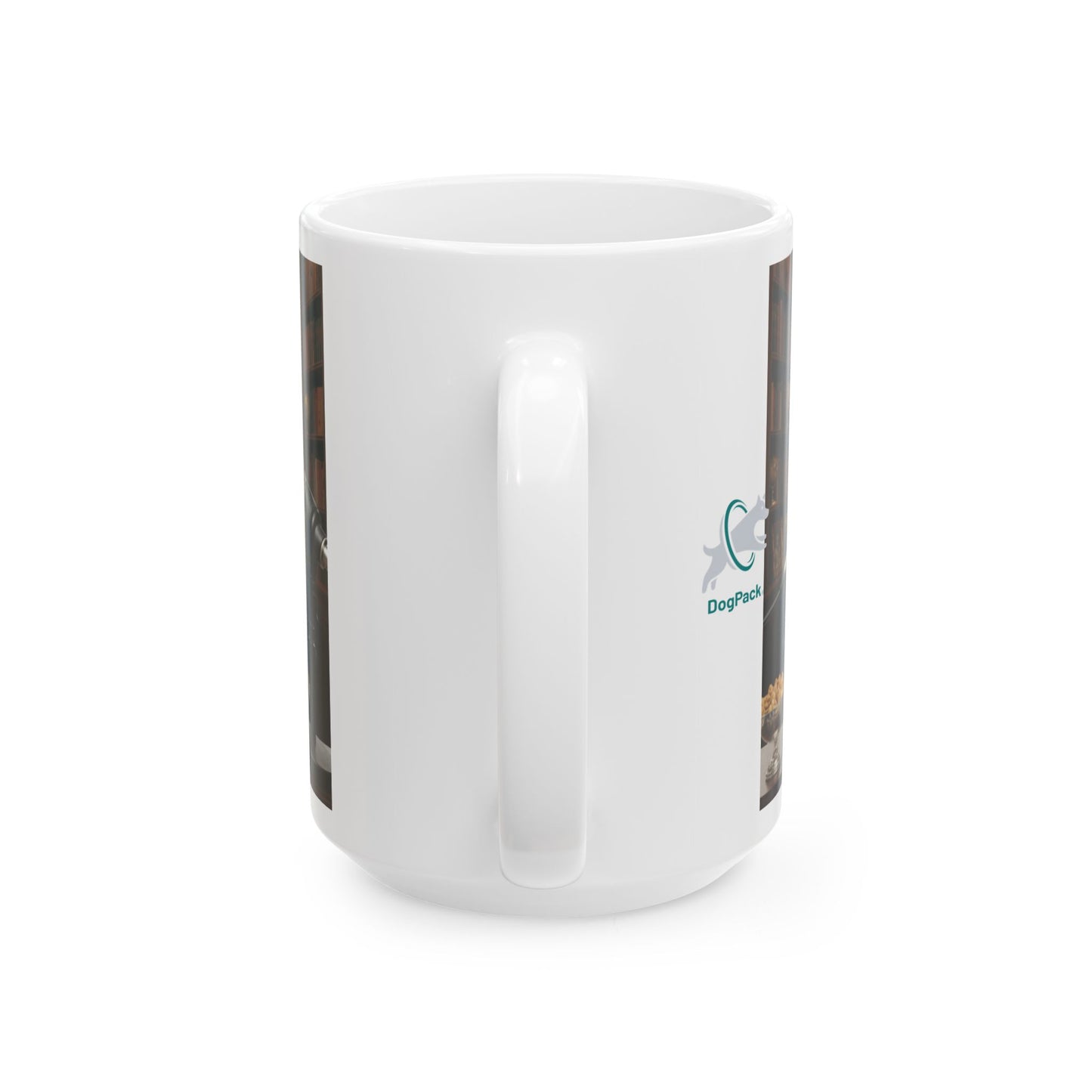 Goldie & Frenchie 'Sophisticated' - Coffee Ceramic Mug, (11oz, 15oz)