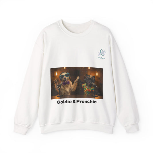 Goldie & Frenchie Crewneck Sweatshirt — High Fives - Ships from Australia + New Zealand