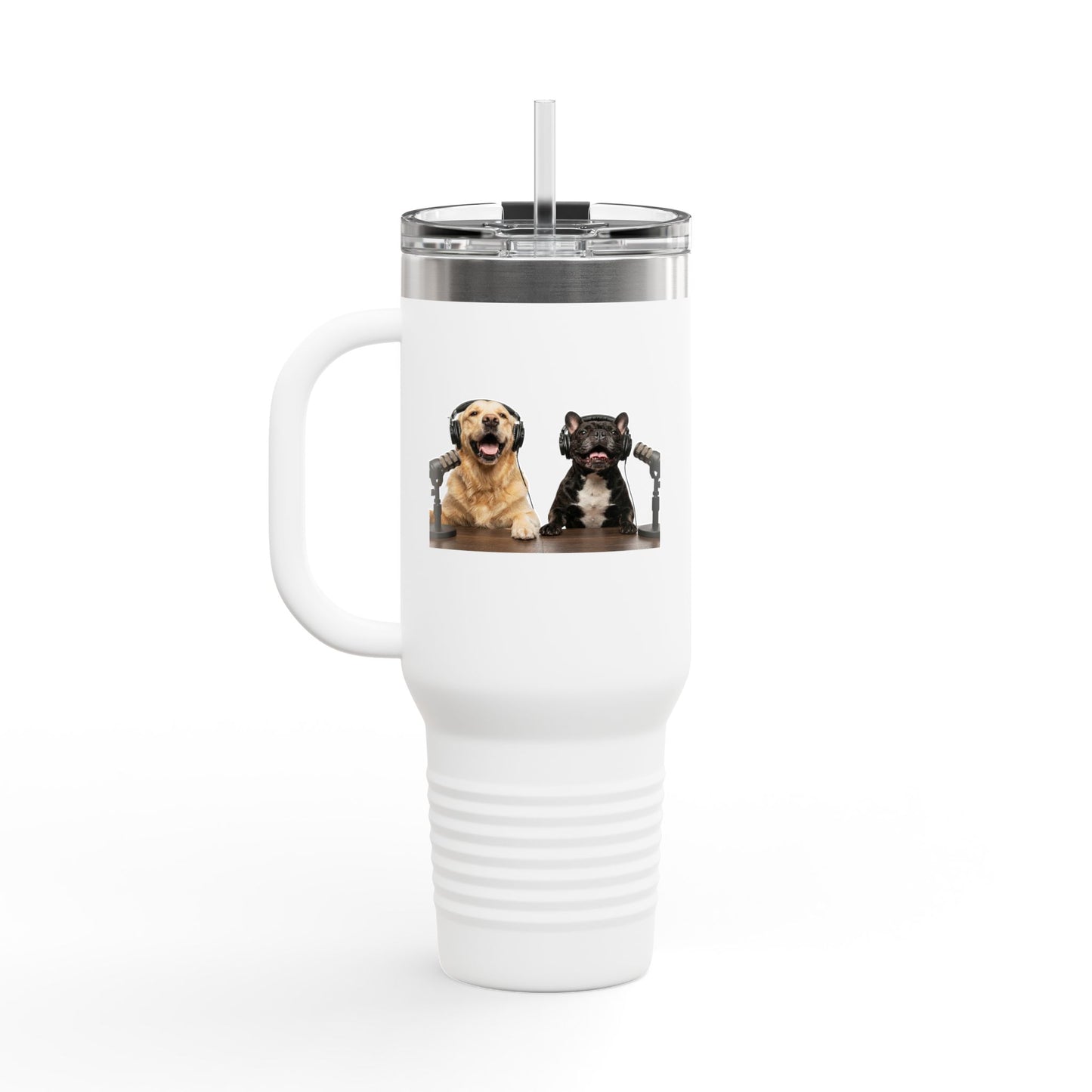 Goldie & Frenchie 40oz Insulated Travel Mug