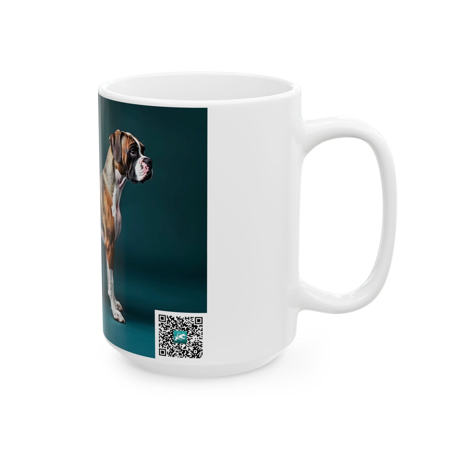 Boxer Dog Ceramic Mug (11oz & 15oz) — Gift for Dog Lovers
