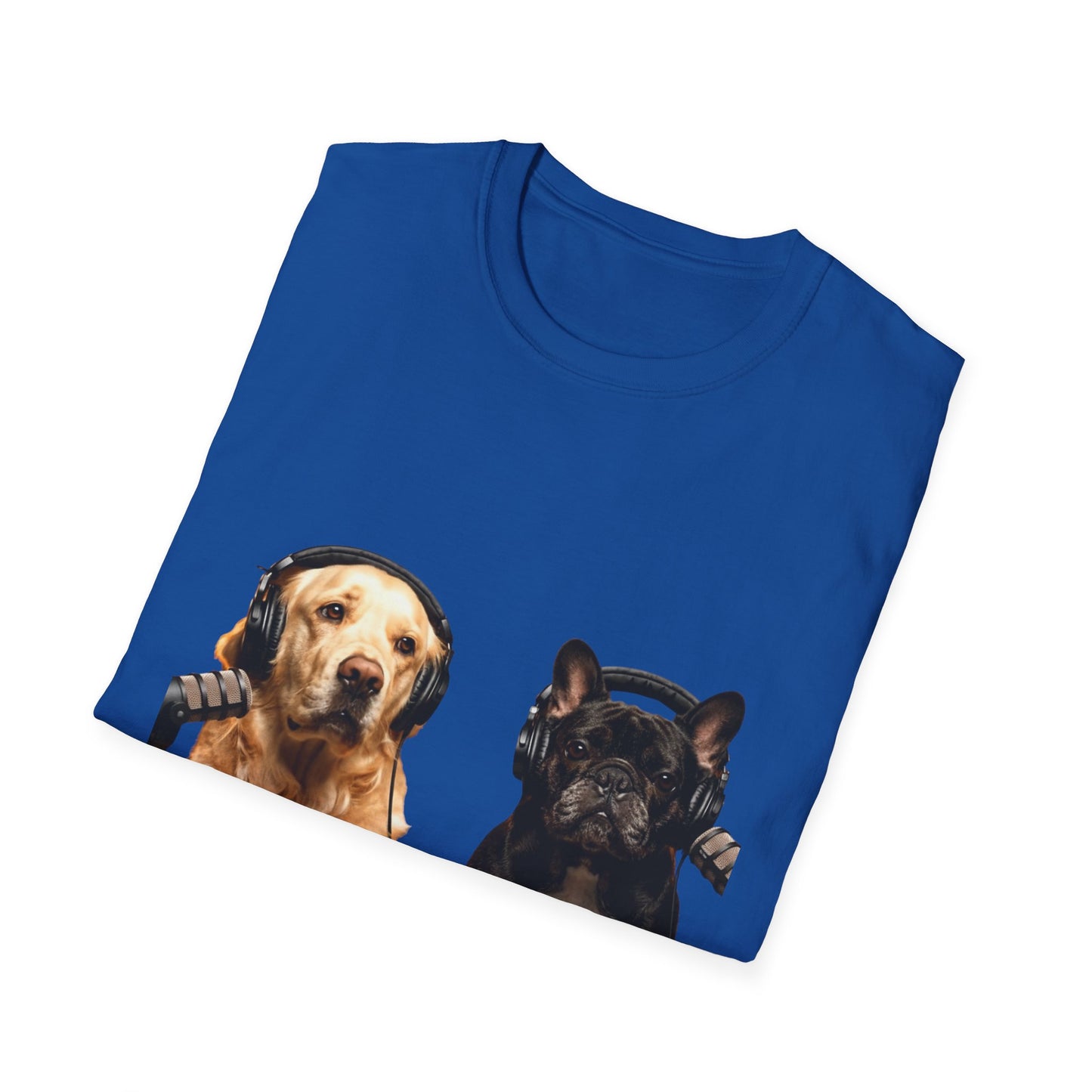 Goldie & Frenchie back & front Softstyle T-shirt