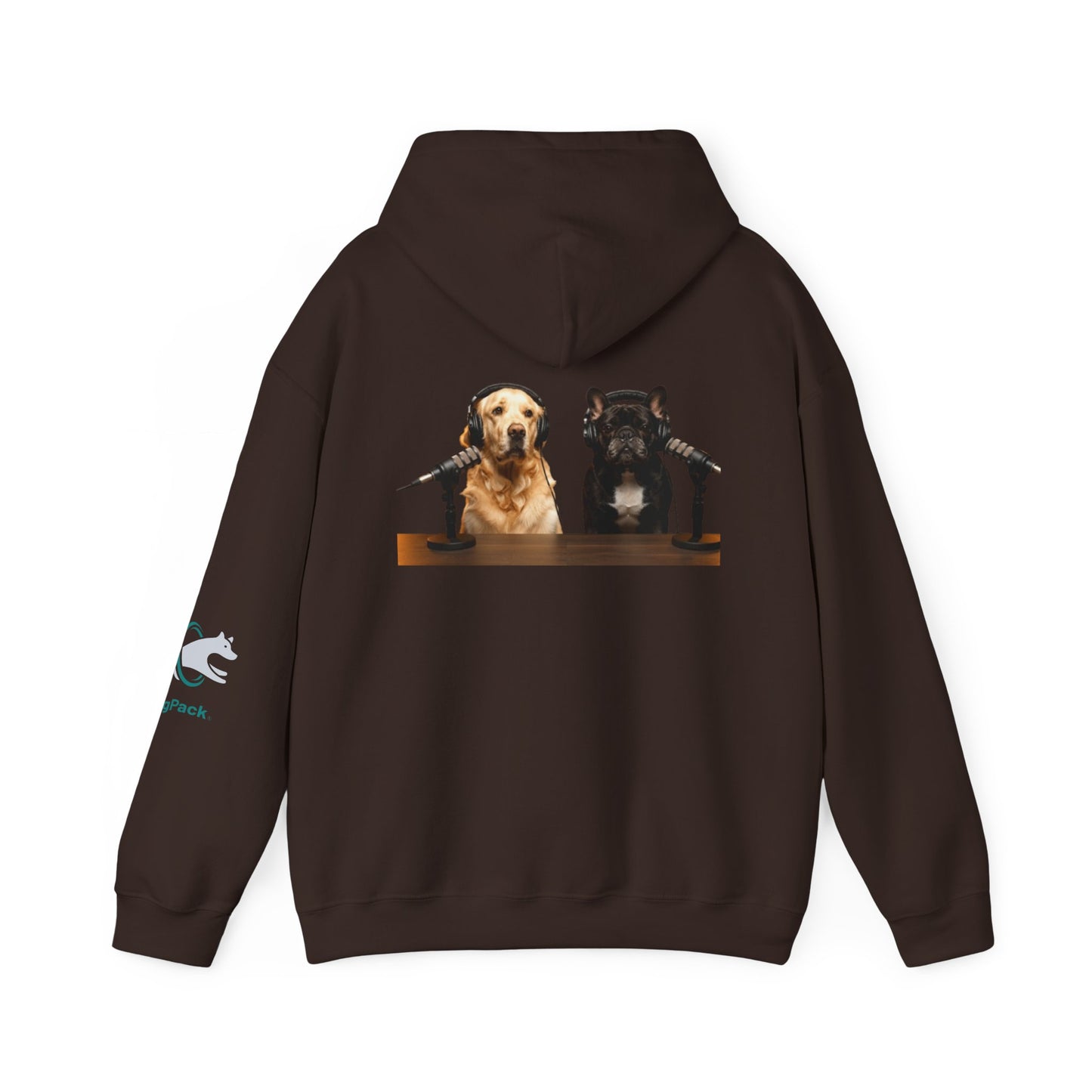 Goldie and Frenchie Hooded Sweater in Reverse