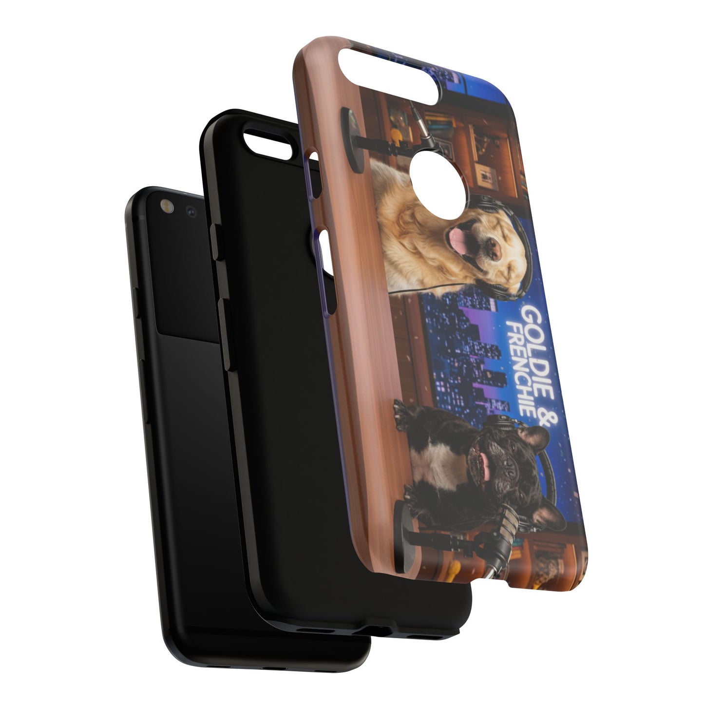 Goldie & Frenchie Talk Show LOL Laughing out Loud Samsung Google Android Cases