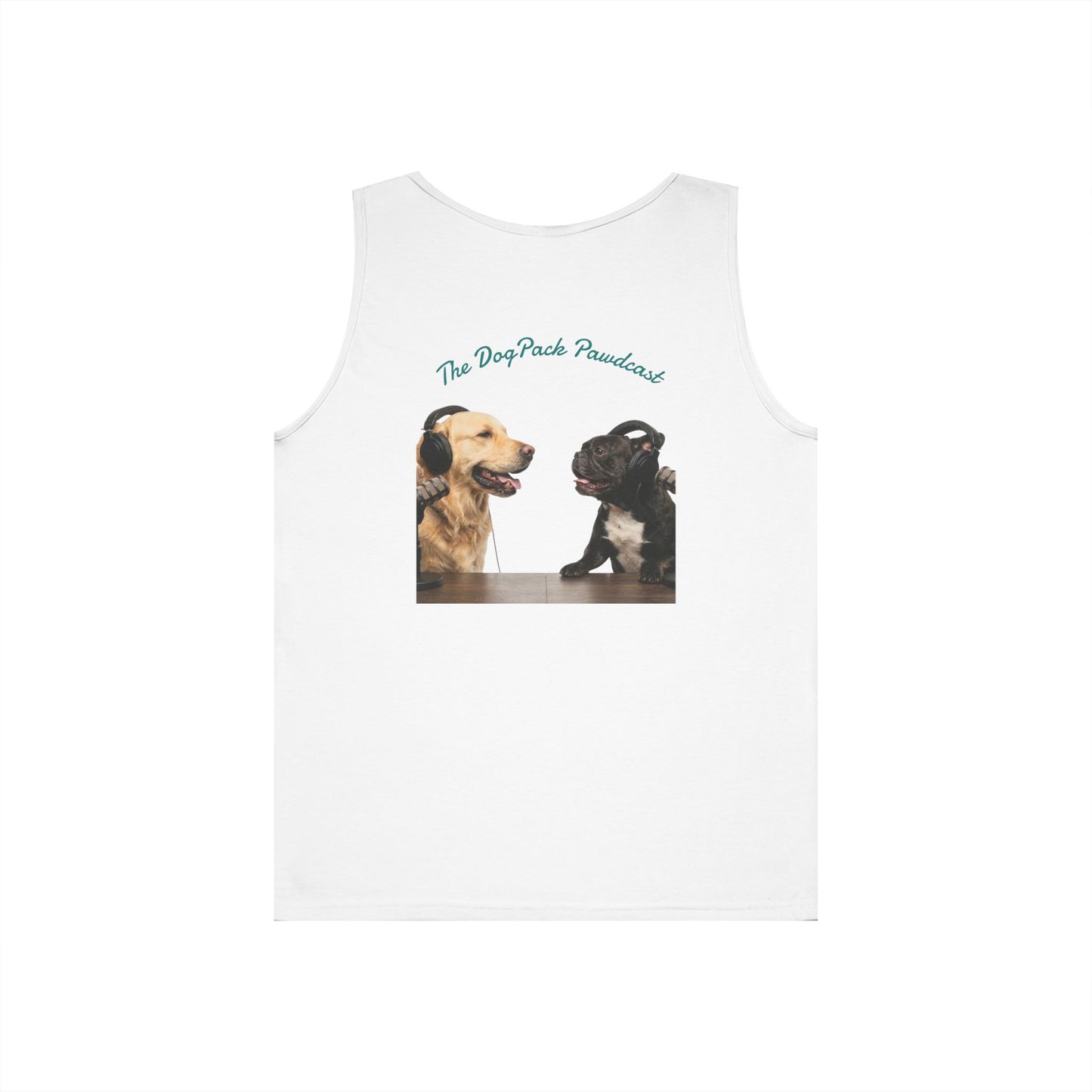 Goldie & Frenchie Front and Back Tank Top - Unisex