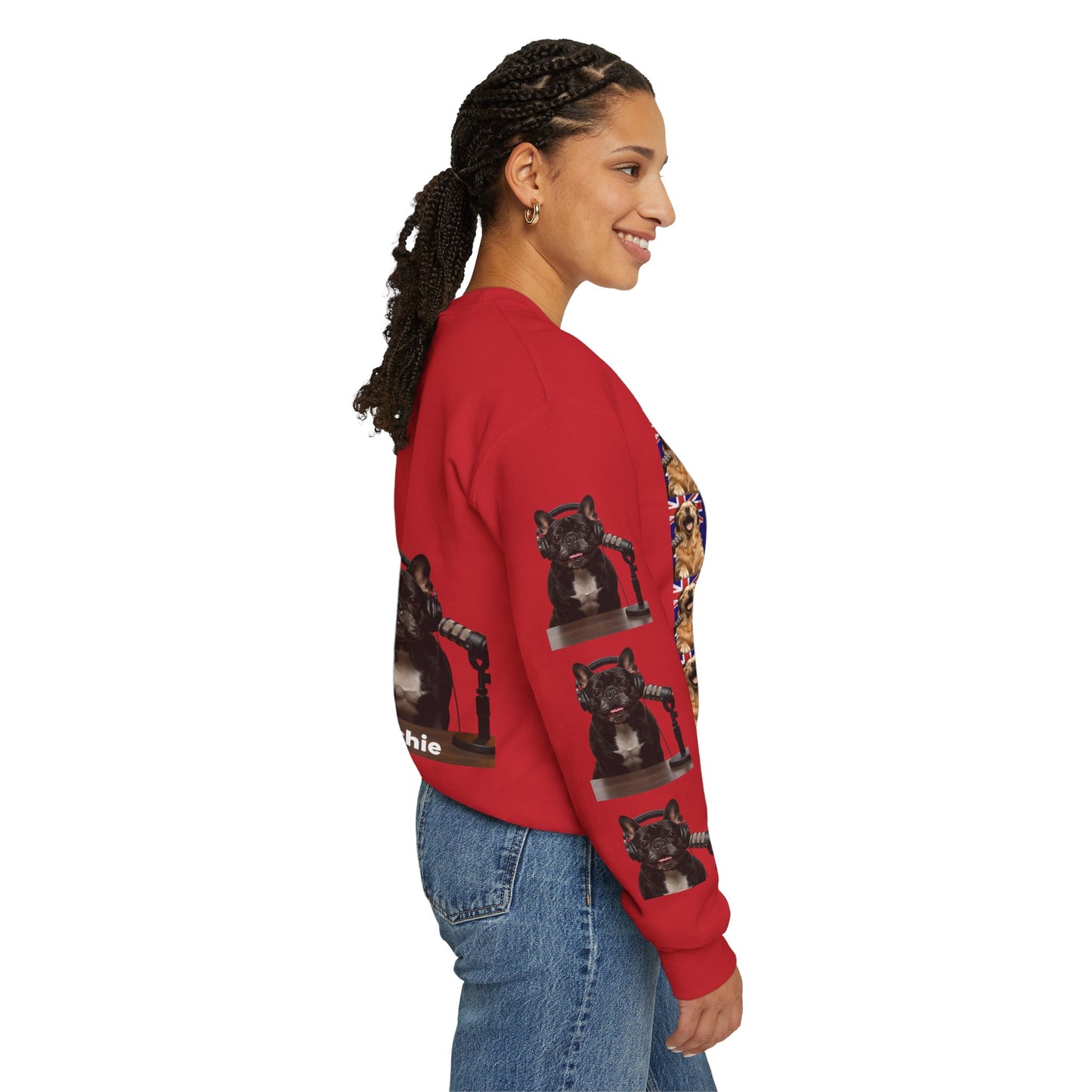 Goldie & Frenchie Australian Pride Crewneck Sweatshirt — Fully Printed Special Edition - Ships from Australia + New Zealand