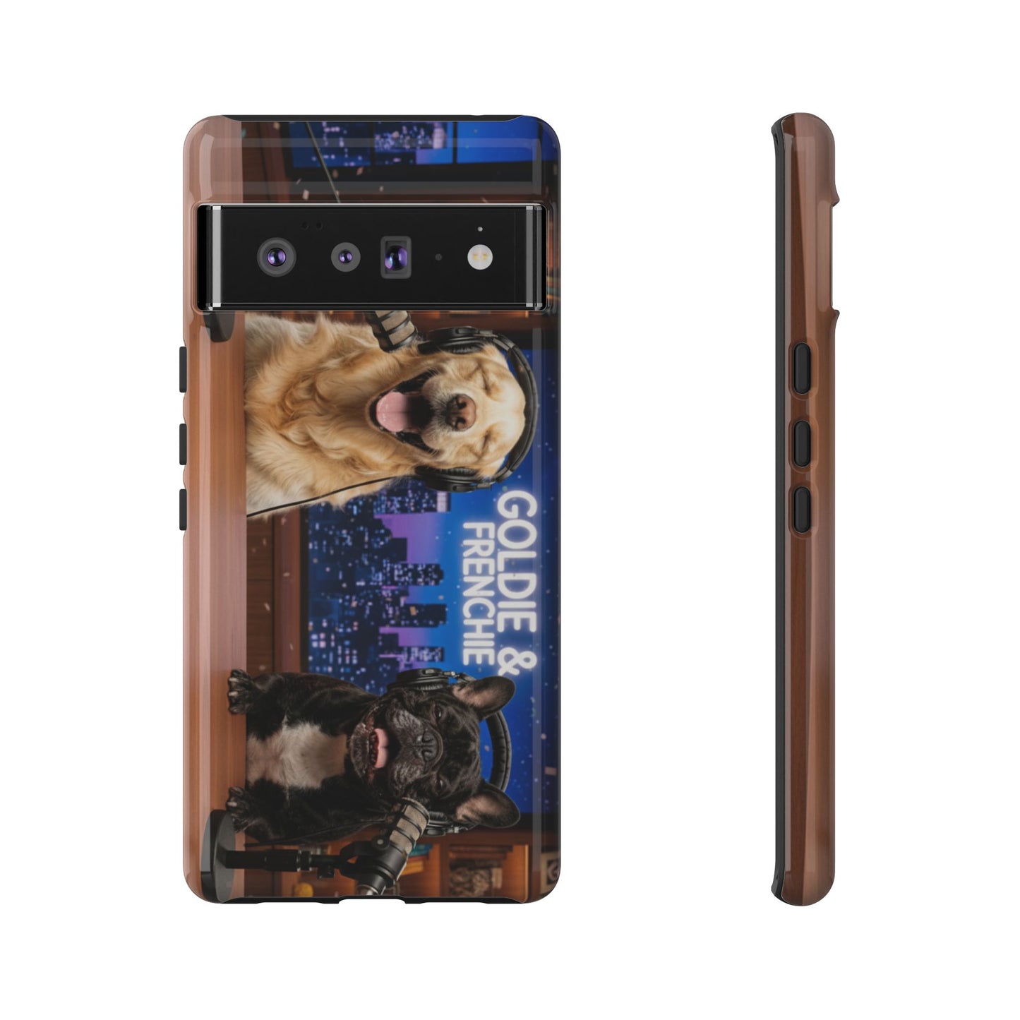 Goldie & Frenchie Talk Show LOL Laughing out Loud Samsung Google Android Cases