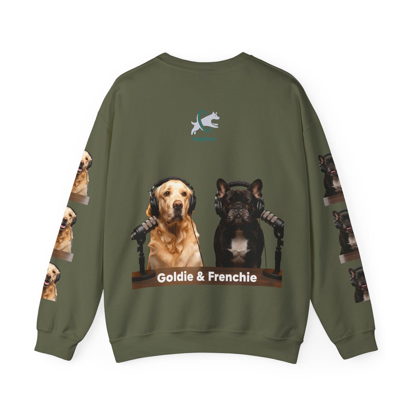 Goldie & Frenchie Australian Pride Crewneck Sweatshirt — Fully Printed Special Edition - Ships from Australia + New Zealand