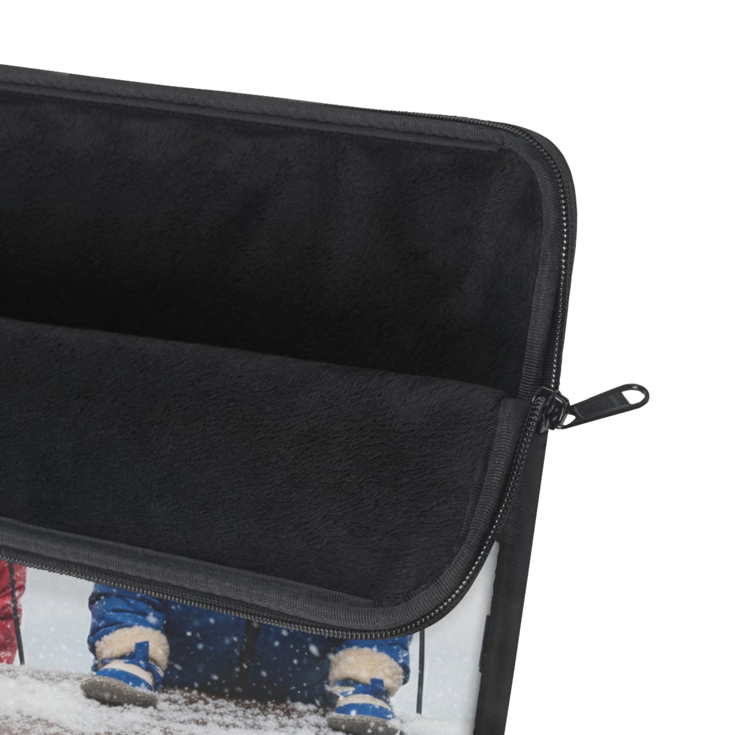 Goldie & Frenchie in Winter Coats - Laptop Sleeve (12", 13", 15")