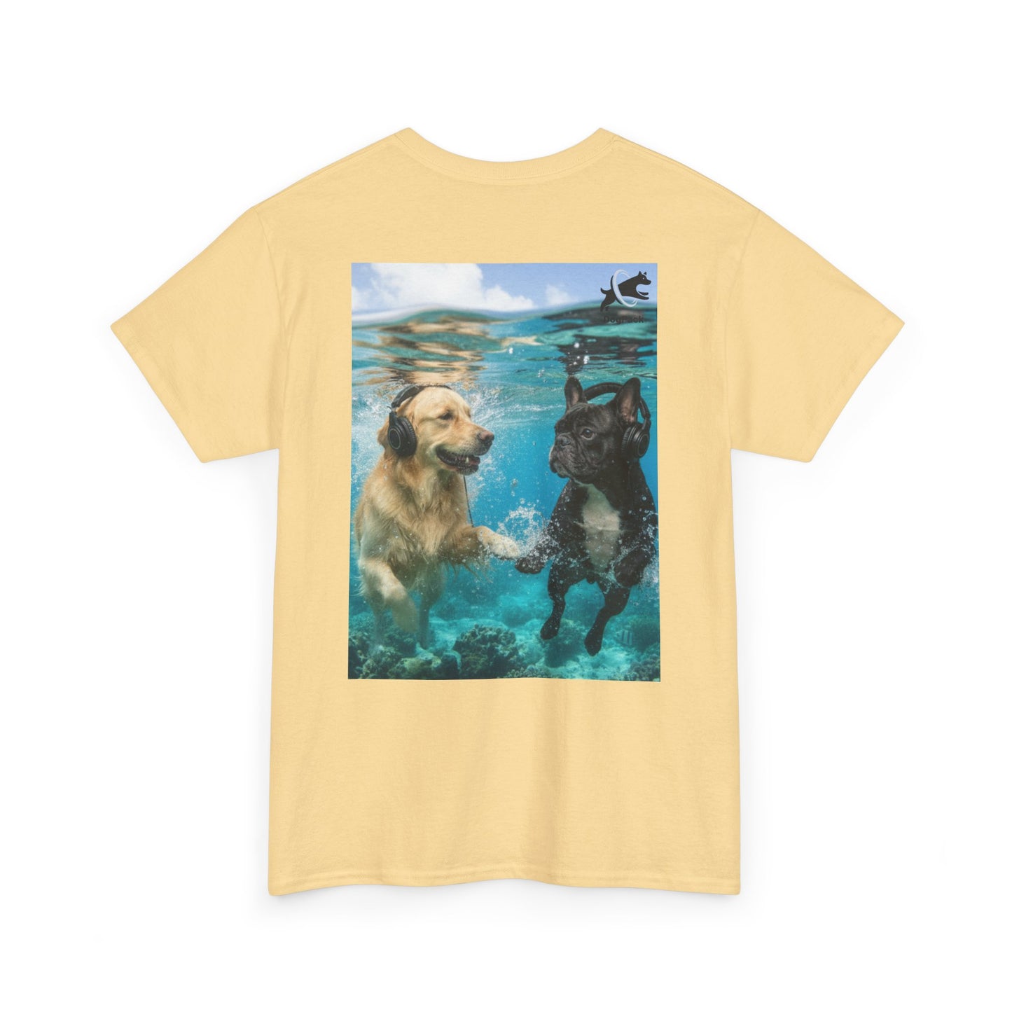 Goldie & Frenchie Front & Back Canada T‑Shirt — "Made in Canada" - Ships from Canada