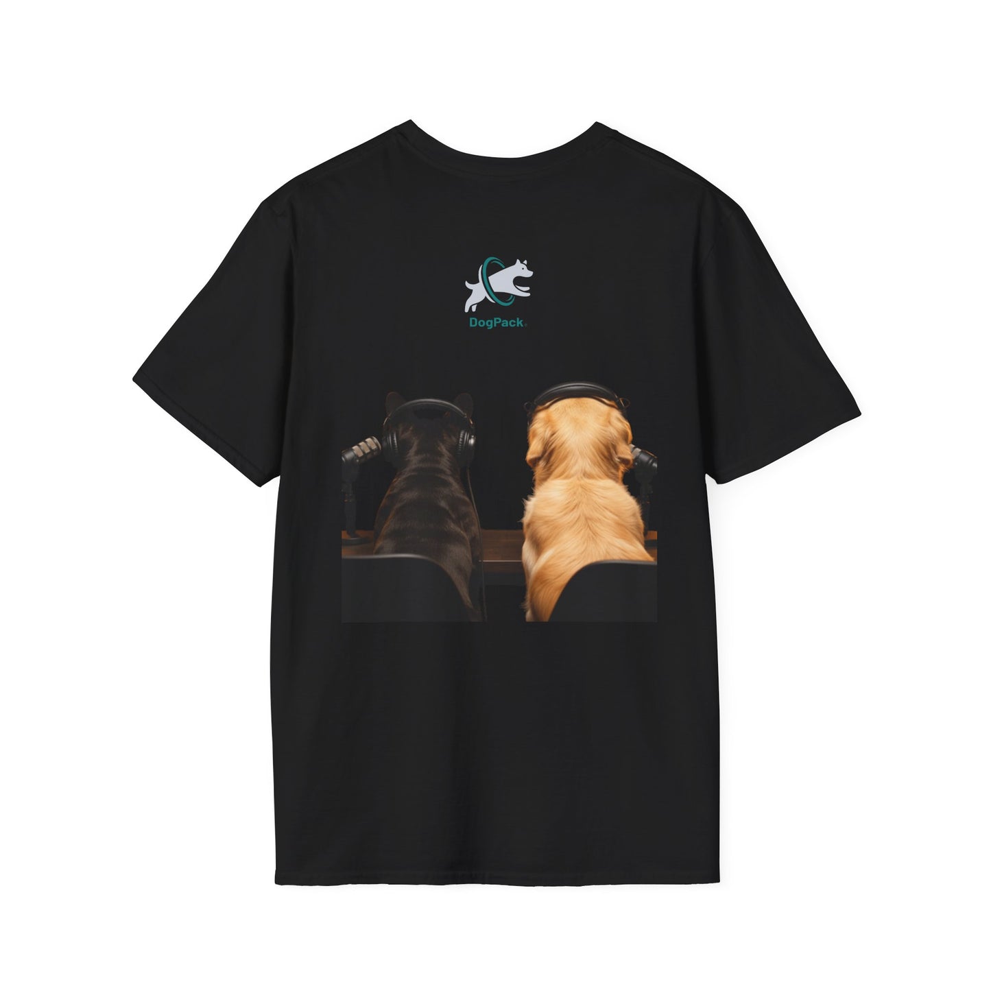 Goldie & Frenchie back & front Softstyle T-shirt
