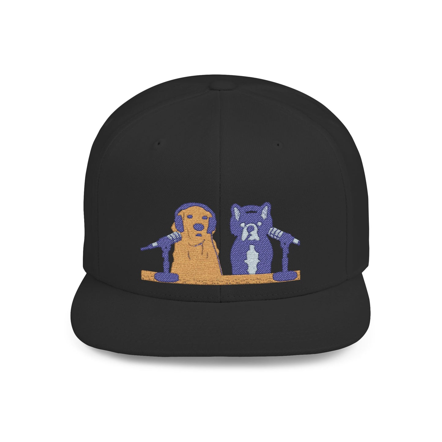 Goldie & Frenchie Embroidered Snapback Hat