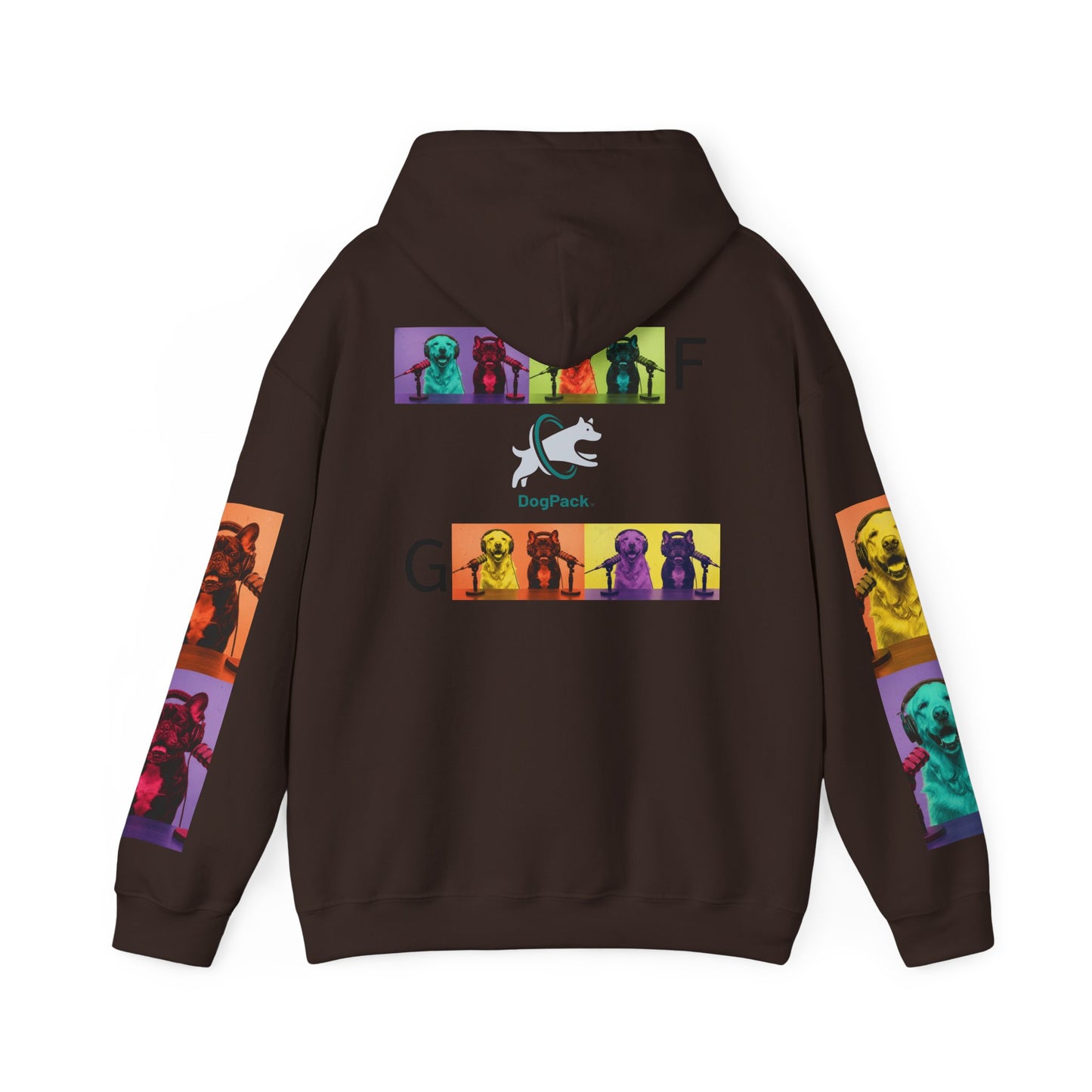 Goldie & Frenchie Cruisin' Hoodie — G&F "Windows down, music up" - Warhol inspired