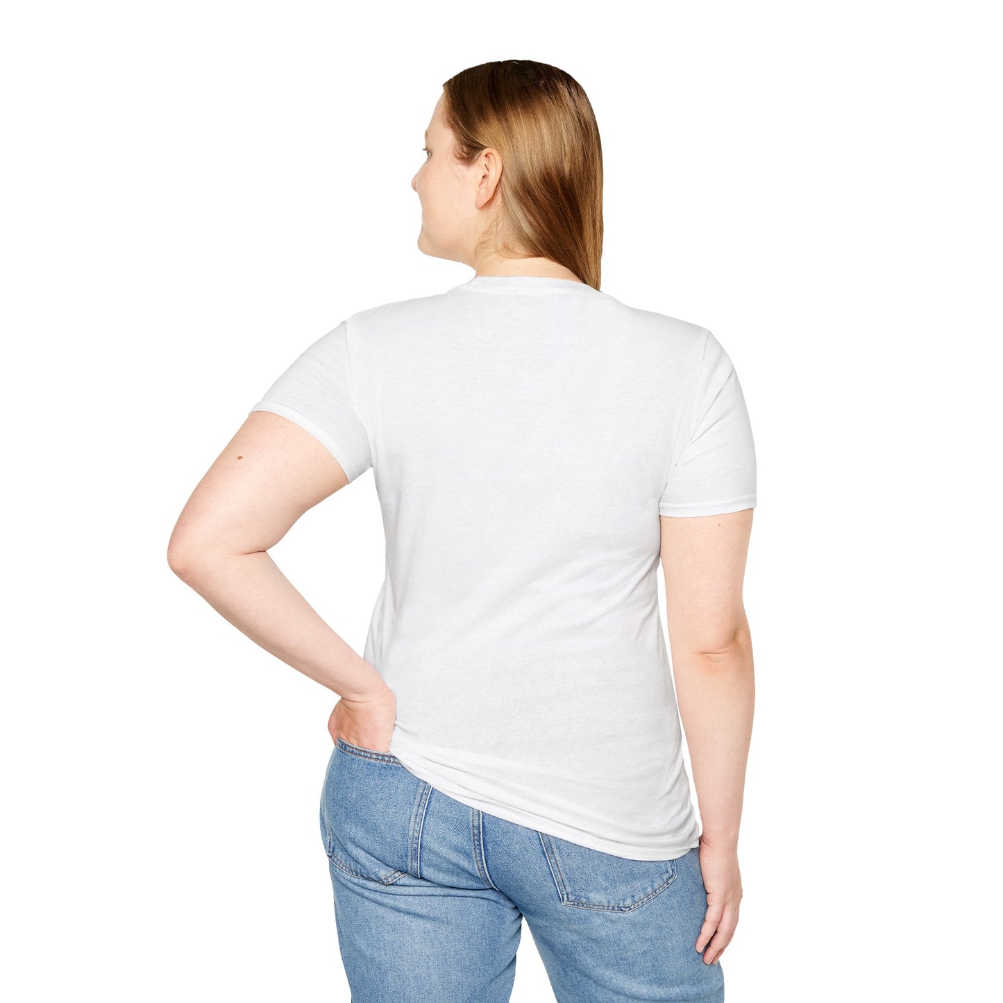 Goldie & Frenchie 'Reading over the Script' Graphic Softstyle T-Shirt - Unisex