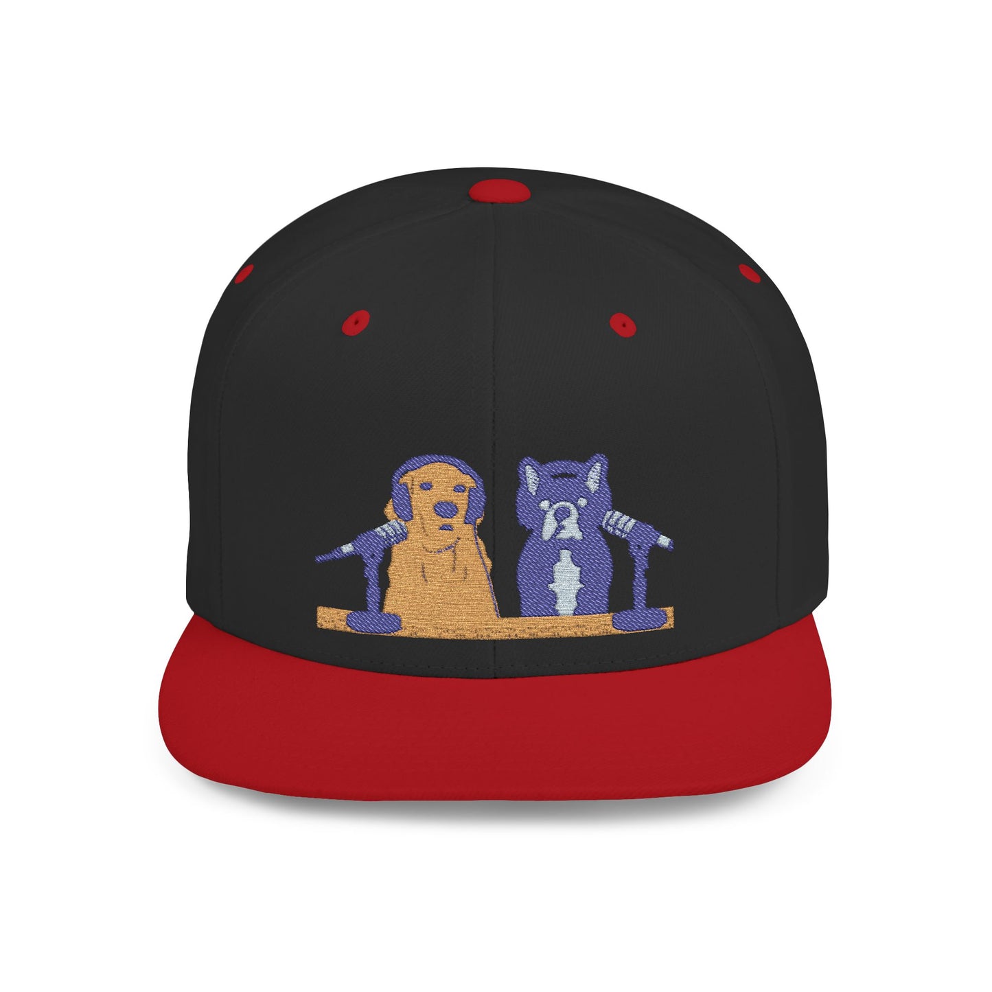 Goldie & Frenchie Embroidered Snapback Hat