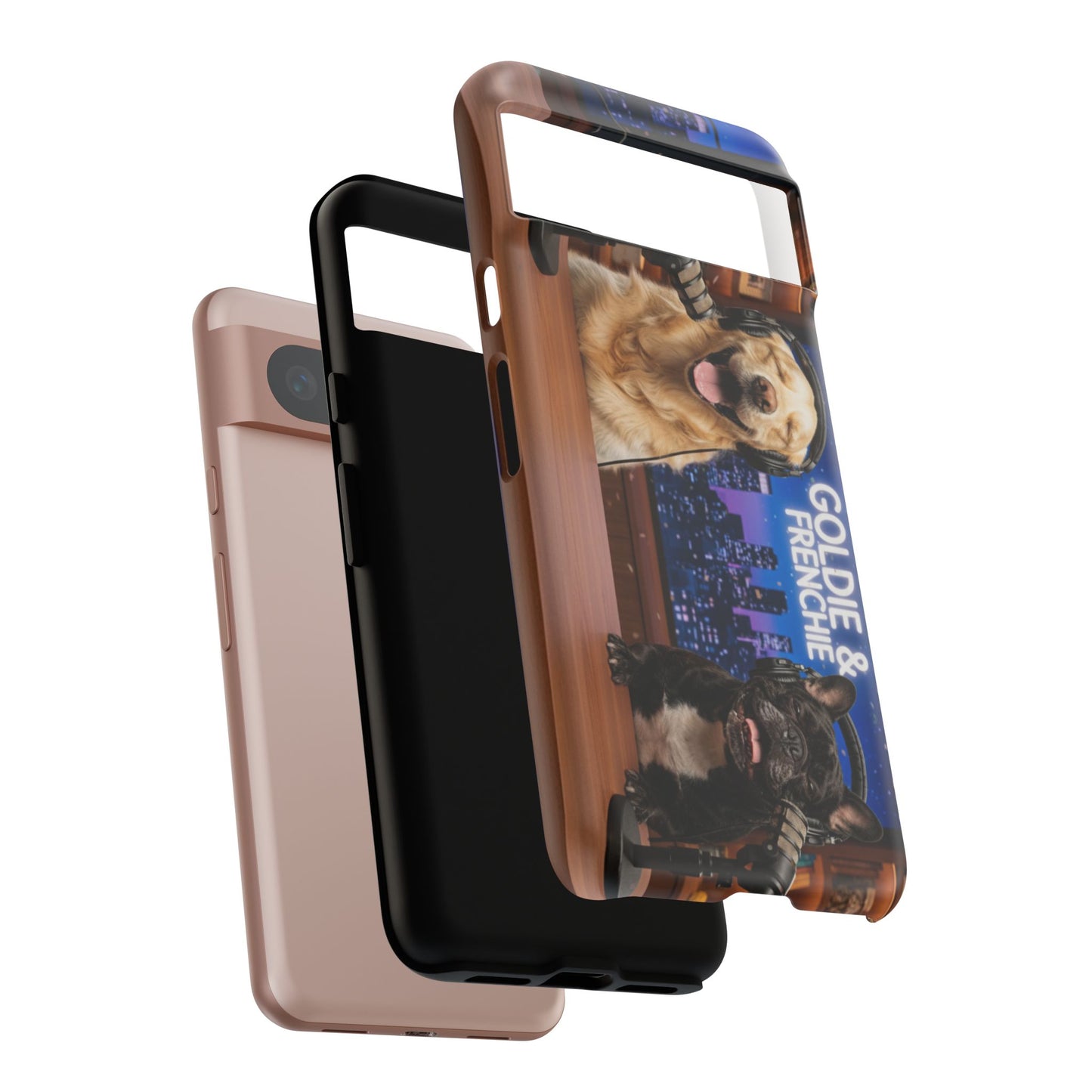 Goldie & Frenchie Talk Show LOL Laughing out Loud Samsung Google Android Cases