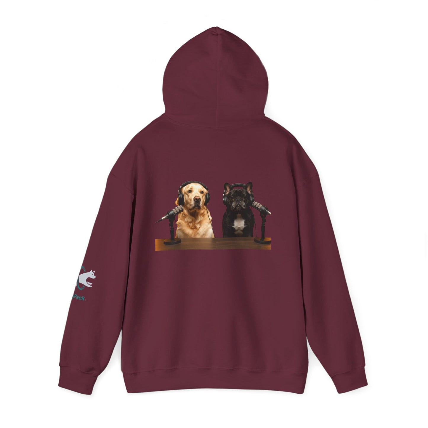 Goldie and Frenchie Hooded Sweater in Reverse