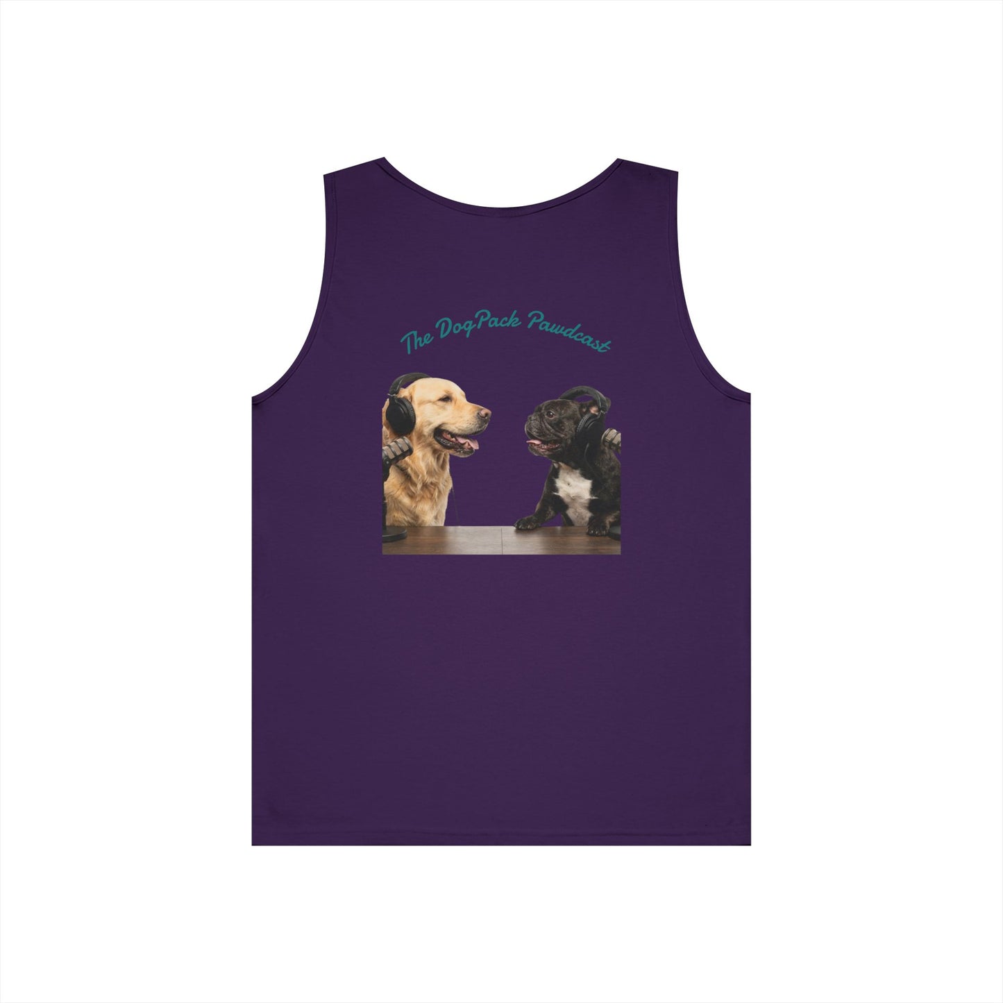 Goldie & Frenchie Front and Back Tank Top - Unisex