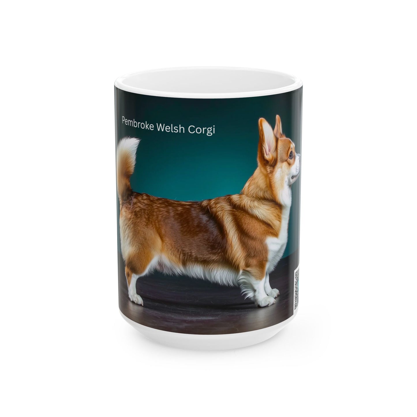 Pembroke Welsh Corgi Ceramic Mug — Pembroke Welsh Corgi Dog Breed Coffee Cup (11oz & 15oz)