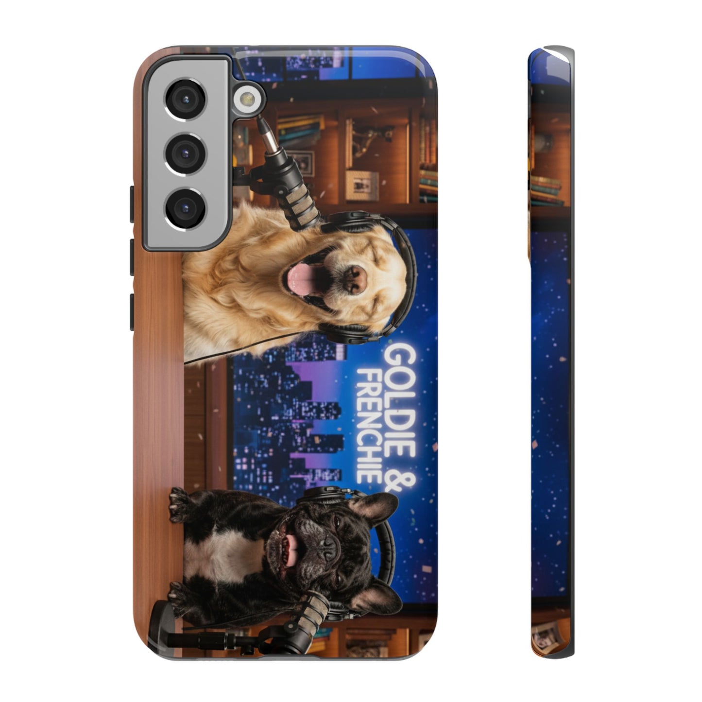 Goldie & Frenchie Talk Show LOL Laughing out Loud Samsung Google Android Cases