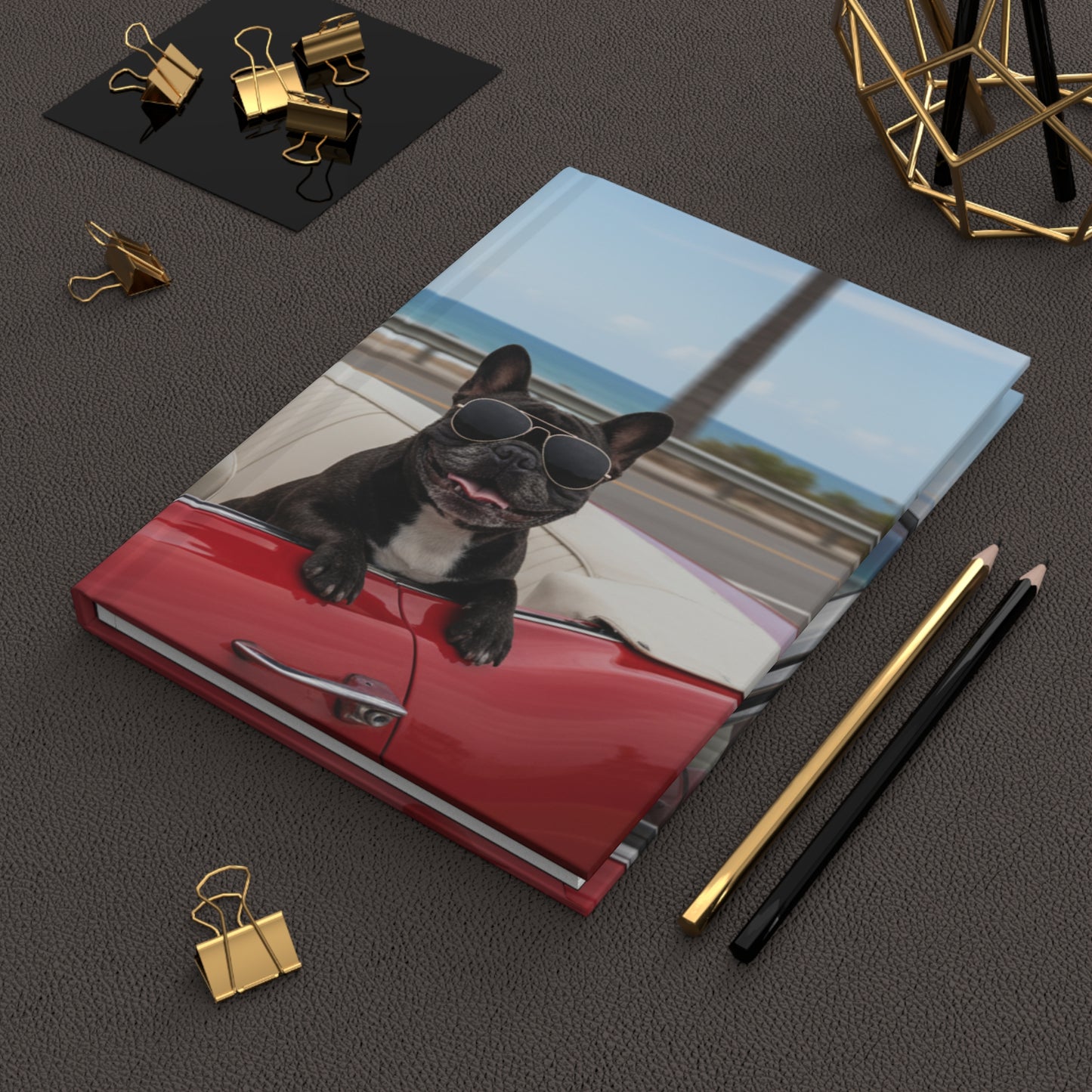 Goldie & Frenchie Cruisin' Notebook