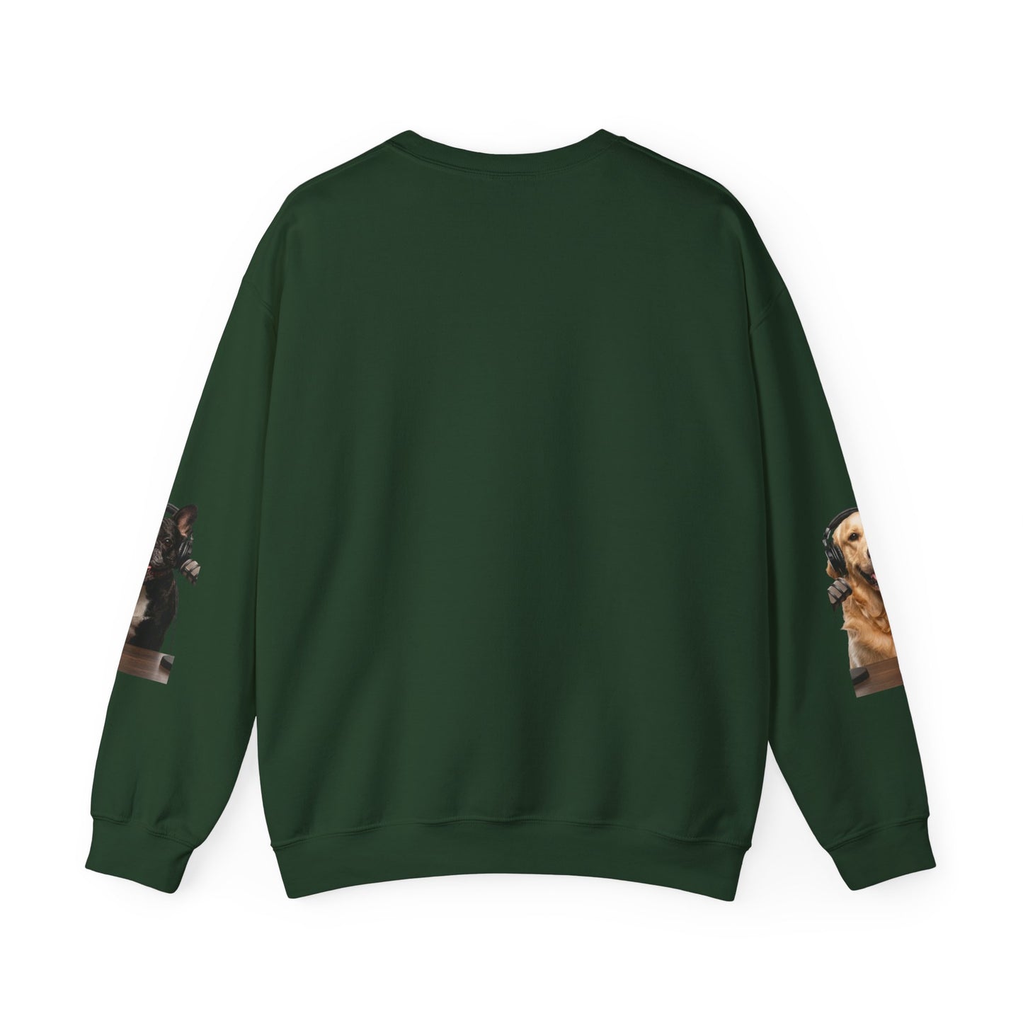 Goldie & Frenchie Smiling Crewneck with G&F sleeves