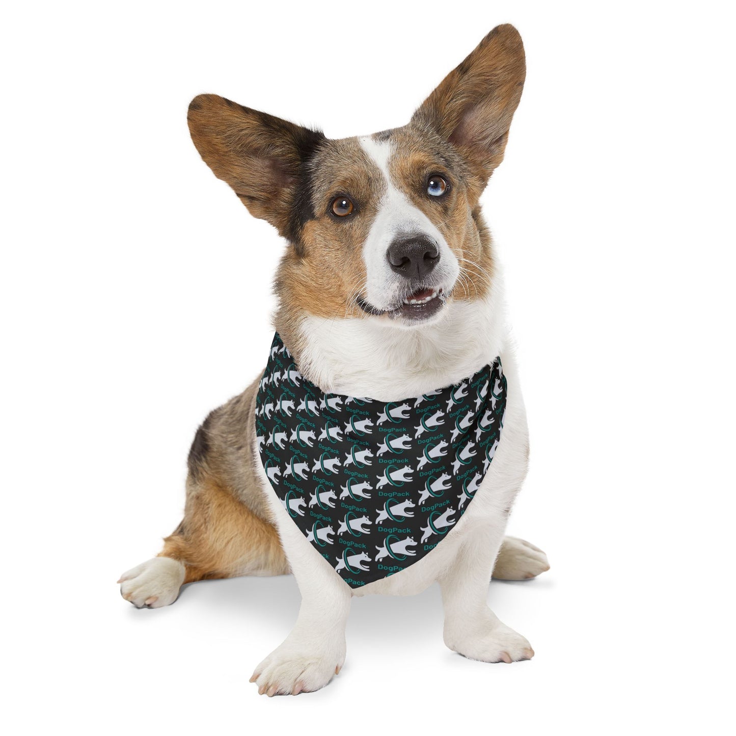DogPack Patterned Bandana Collar — Adjustable Pet Bandana