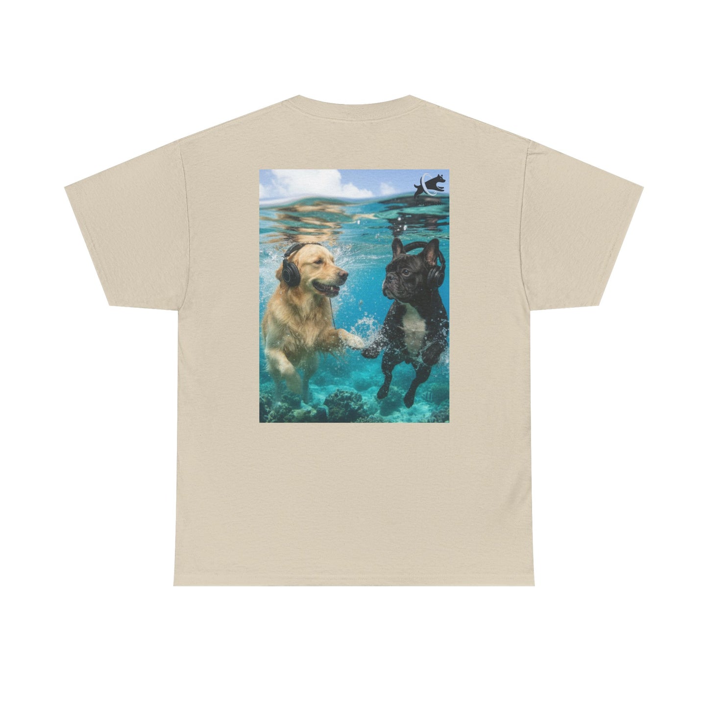 Goldie & Frenchie Front & Back Canada T‑Shirt — "Made in Canada" - Ships from Canada