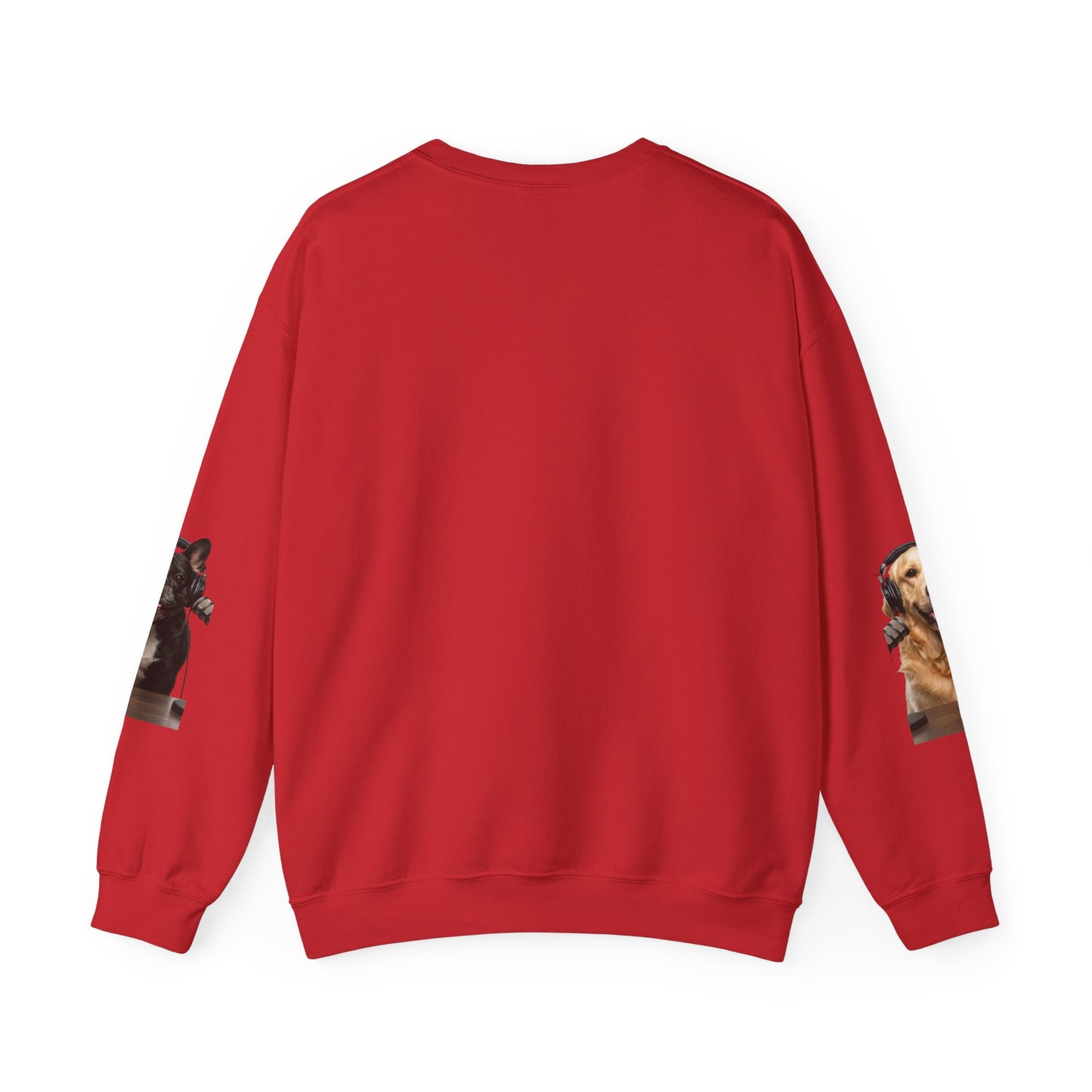 Goldie & Frenchie Smiling Crewneck with G&F sleeves