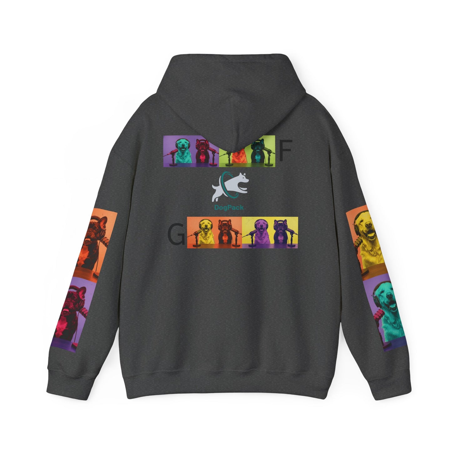 Goldie & Frenchie Cruisin' Hoodie — G&F "Windows down, music up" - Warhol inspired