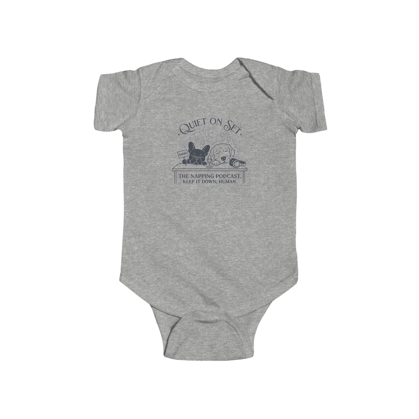 Goldie & Frenchie Baby Bodysuit — Quiet On Set