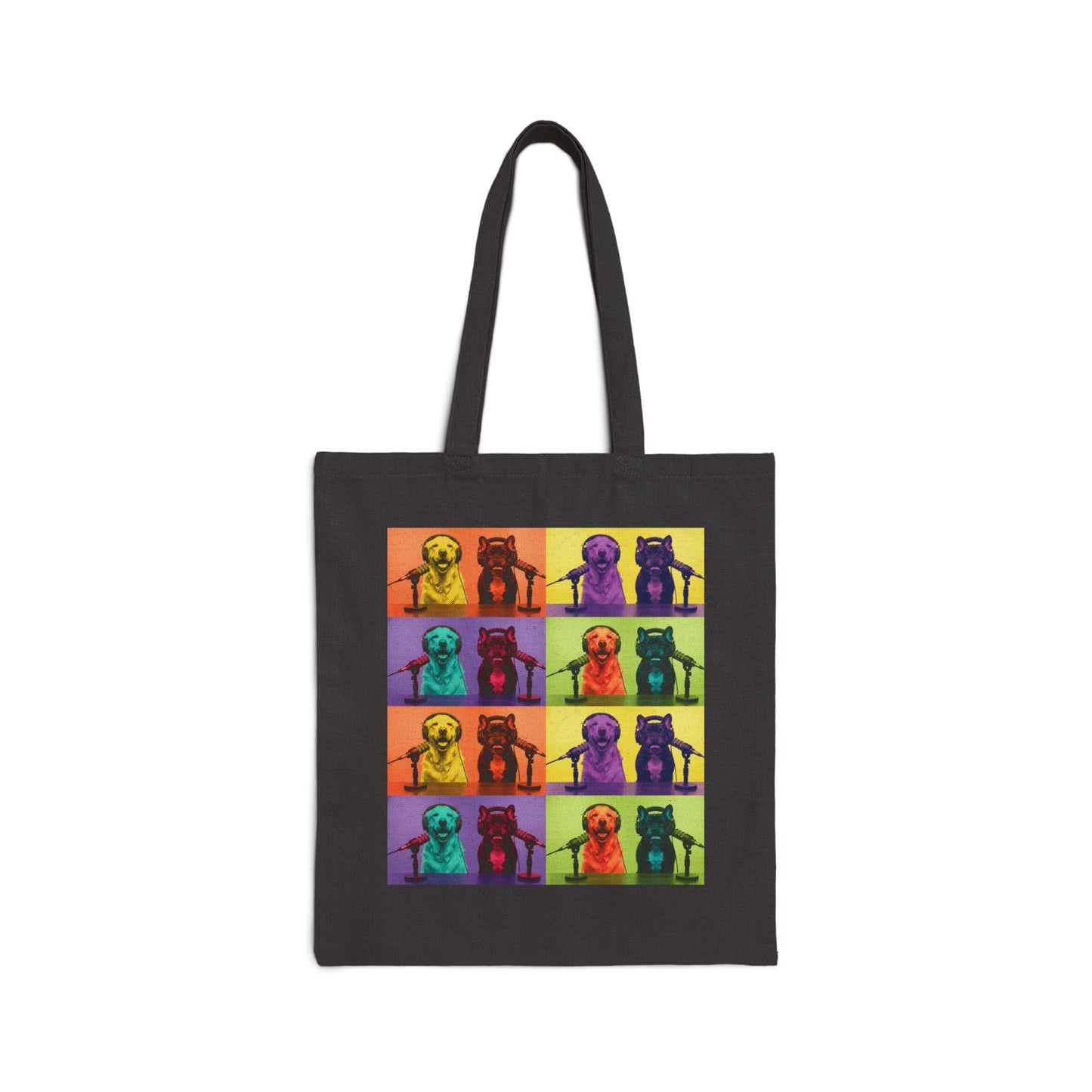 Goldie & Frenchie 'Pop-Art Warhol Inspired' Canvas Tote
