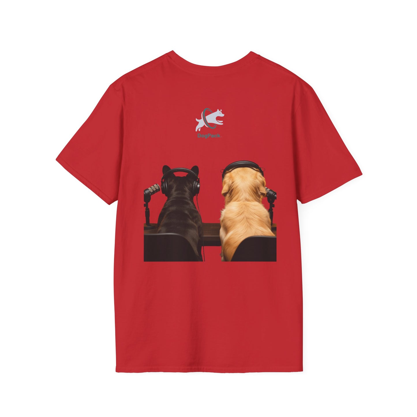 Goldie & Frenchie back & front Softstyle T-shirt