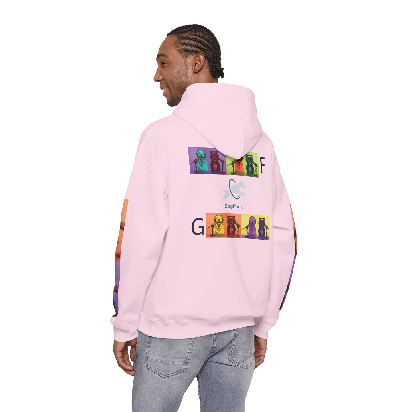 Goldie & Frenchie Cruisin' Hoodie — G&F "Windows down, music up" - Warhol inspired
