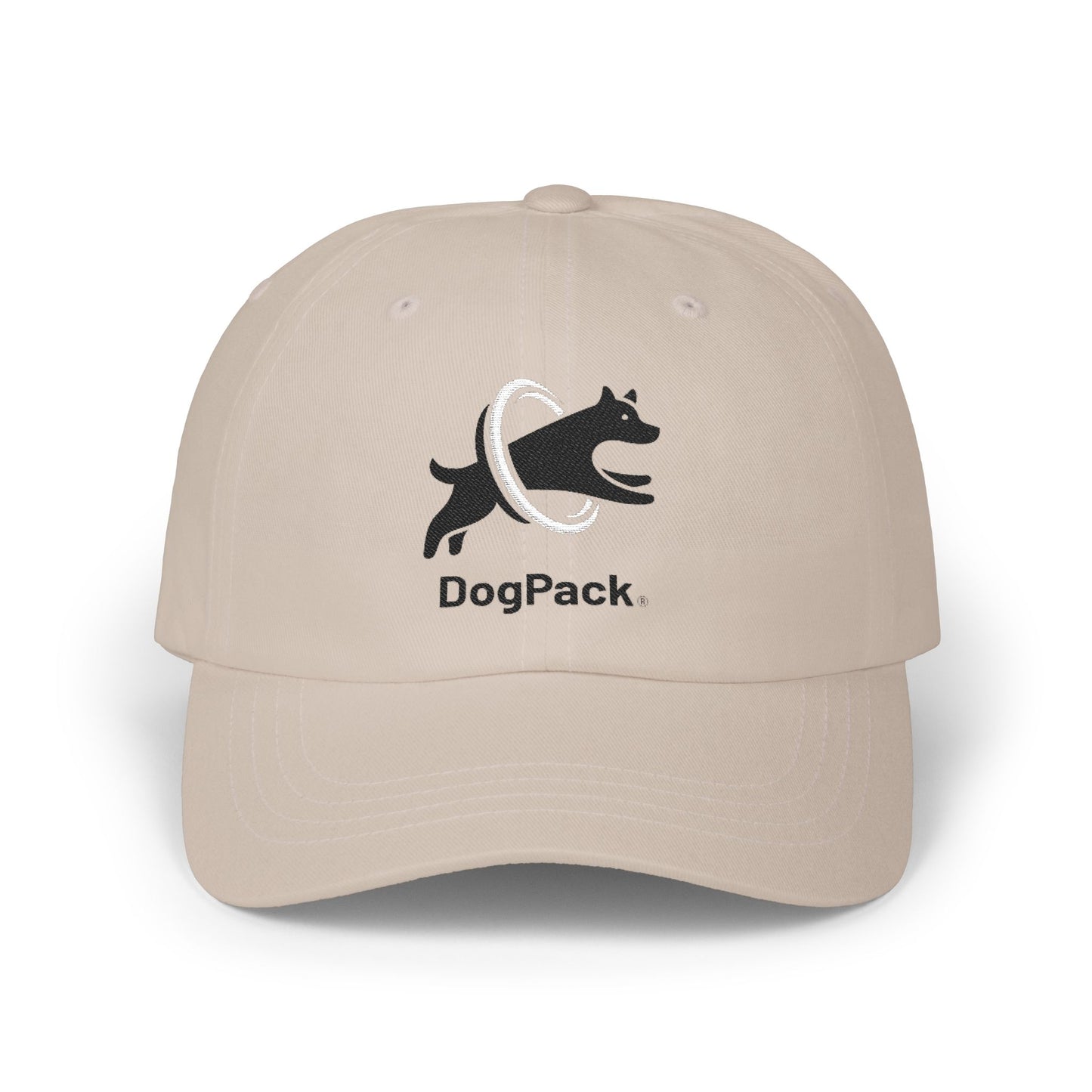 DogPack Brand Dad Cap — DogPack Dark Logo Embroidered Baseball Hat