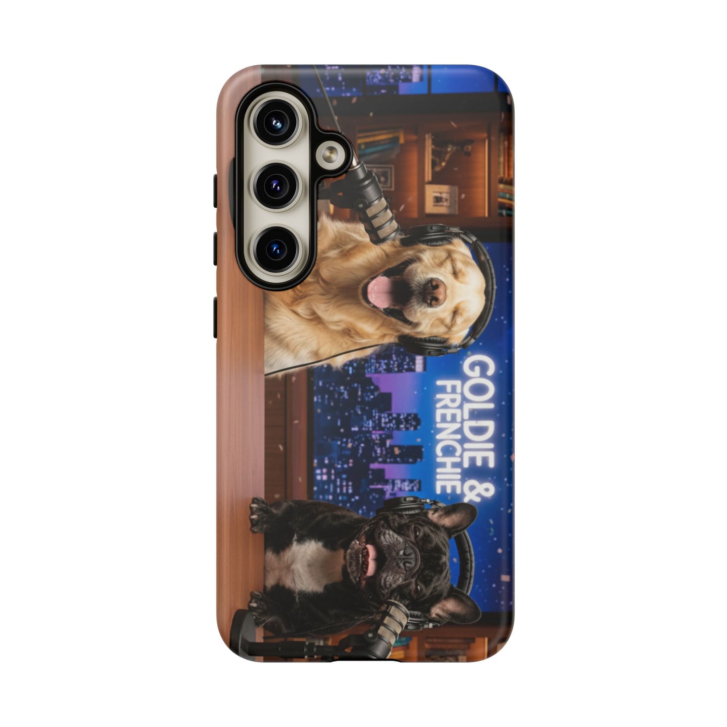 Goldie & Frenchie Talk Show LOL Laughing out Loud Samsung Google Android Cases