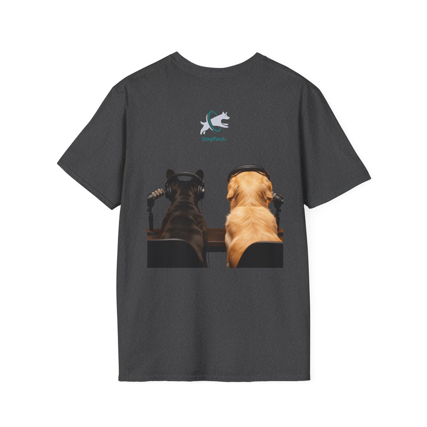 Goldie & Frenchie back & front Softstyle T-shirt