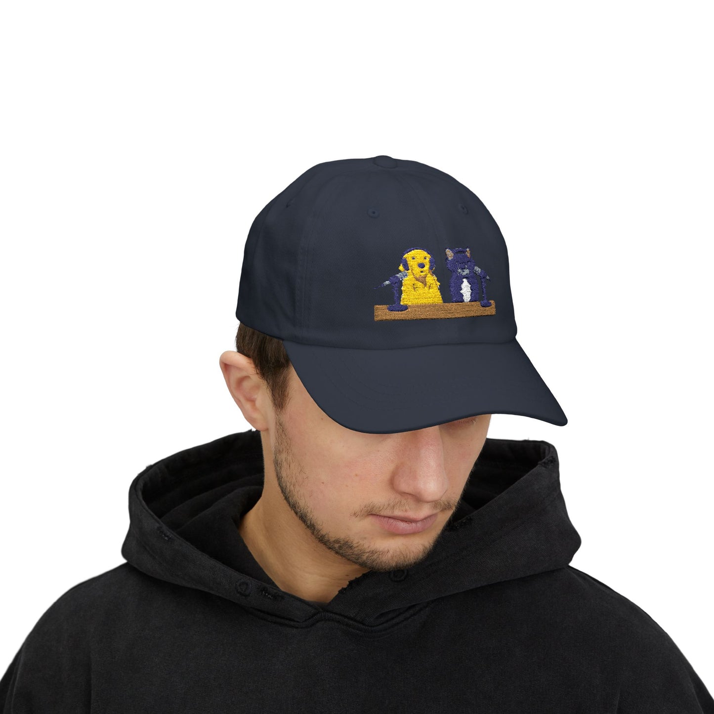 Goldie & Frenchie Embroidered Podcast Hat