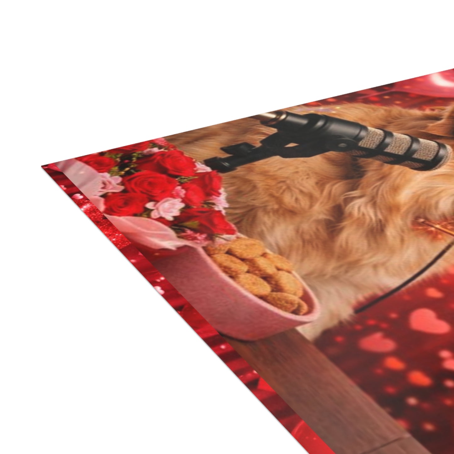 Goldie & Frenchie Valentines Day Postcard Bundles (envelopes included)