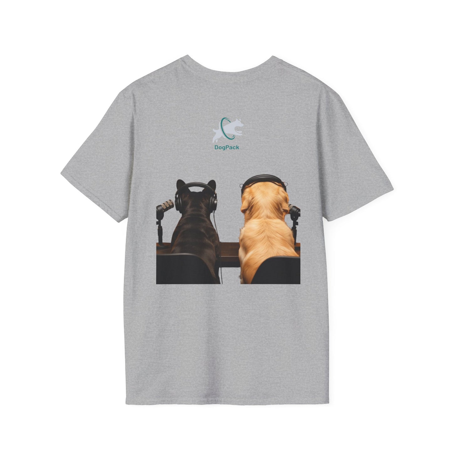 Goldie & Frenchie back & front Softstyle T-shirt