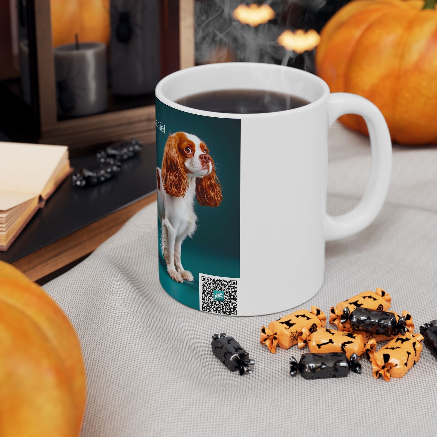 Cavalier King Charles Spaniel Ceramic Mug – Dog Lover Coffee Cup (11oz/15oz)