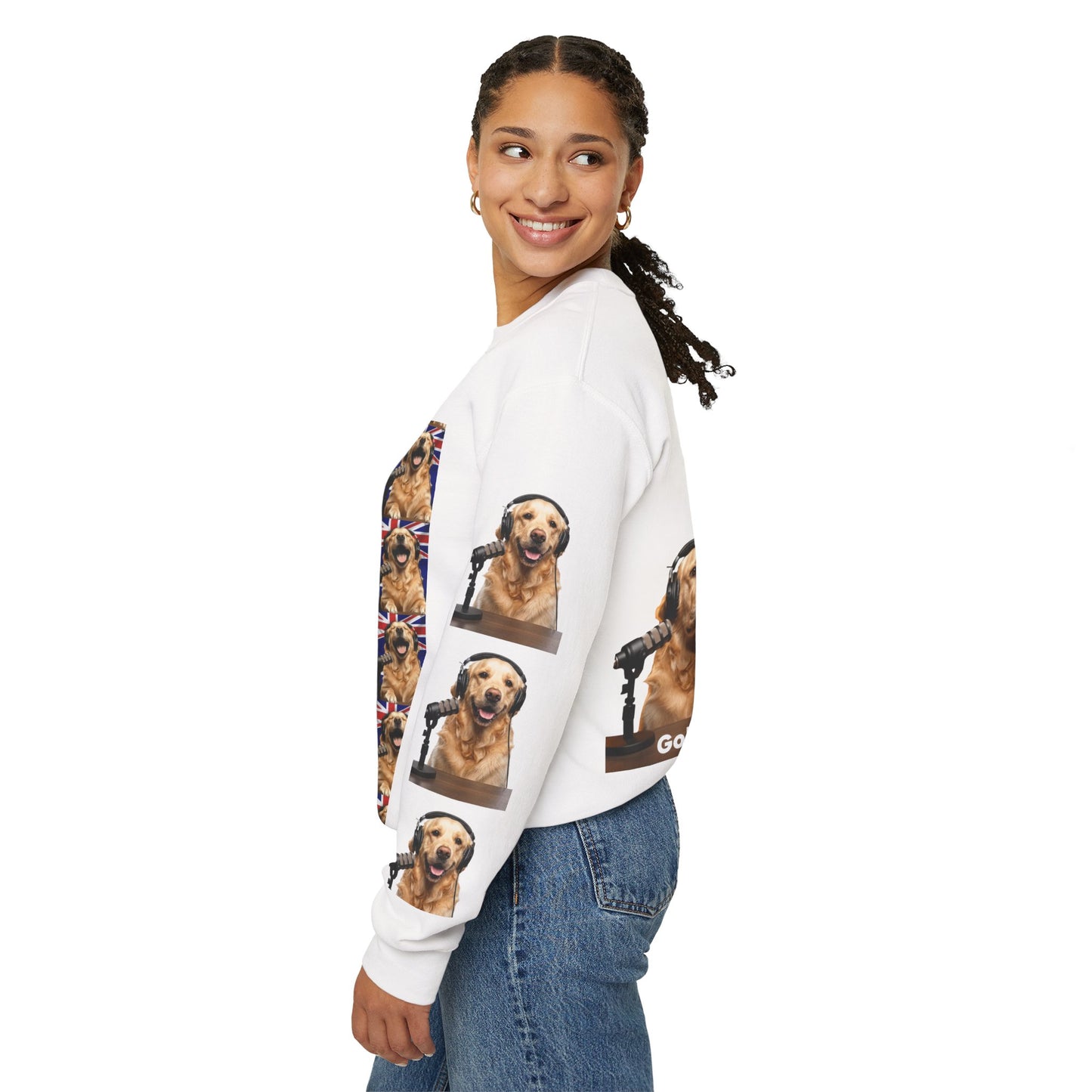 Goldie & Frenchie Australian Pride Crewneck Sweatshirt — Fully Printed Special Edition - Ships from Australia + New Zealand
