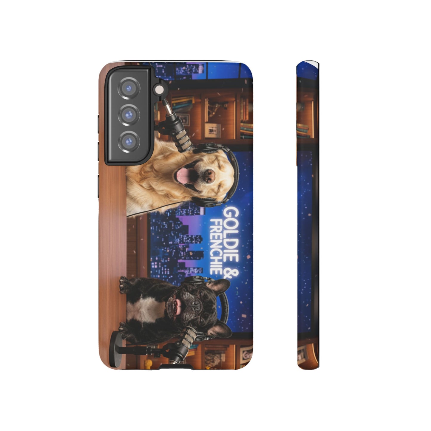 Goldie & Frenchie Talk Show LOL Laughing out Loud Samsung Google Android Cases