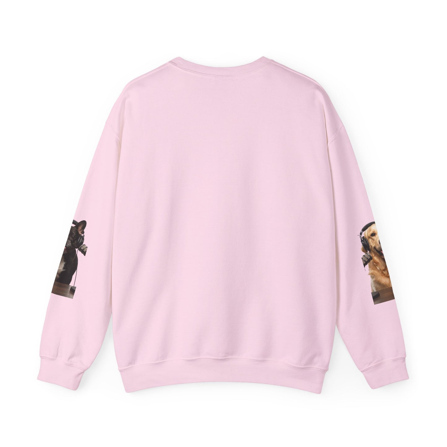 Goldie & Frenchie Smiling Crewneck with G&F sleeves