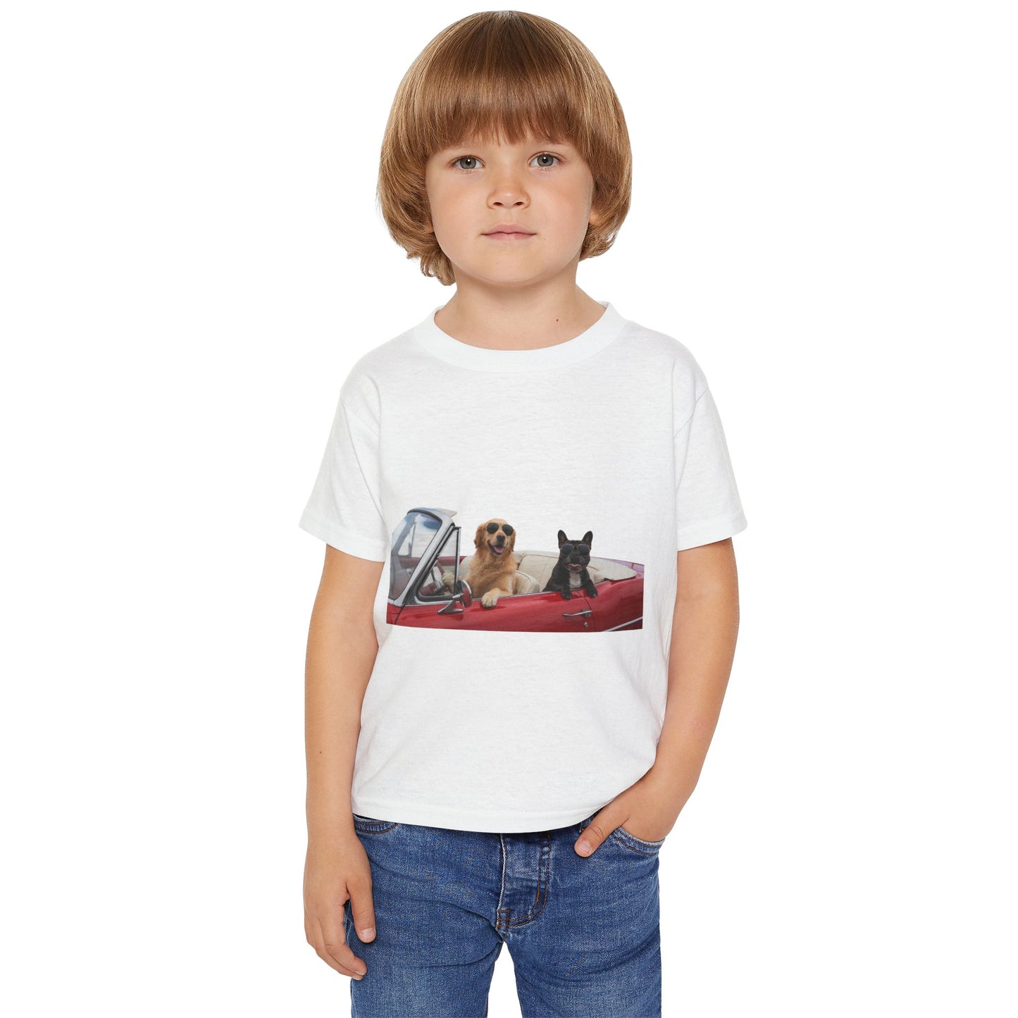 Goldie & Frenchie 'Slow Down & Enjoy the Ride' Toddler T‑Shirt