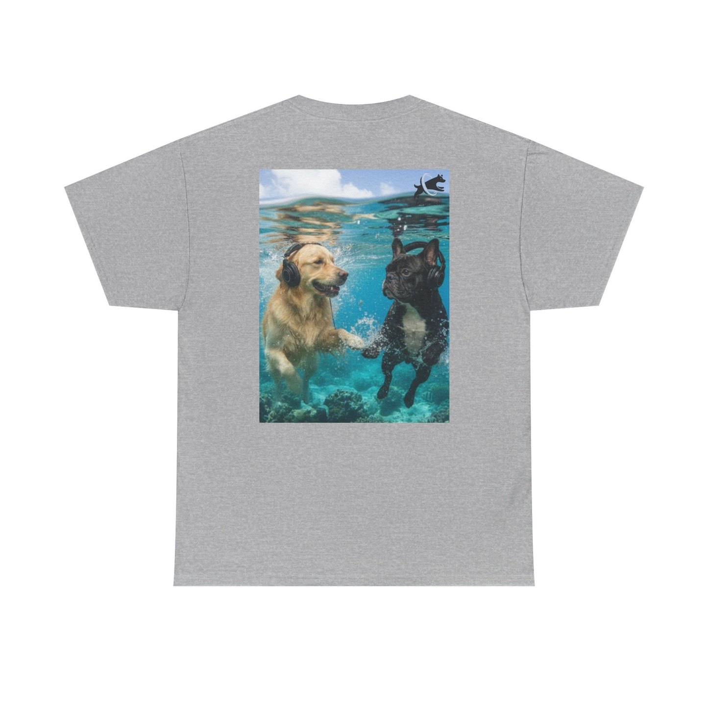 Goldie & Frenchie Front & Back Canada T‑Shirt — "Made in Canada" - Ships from Canada