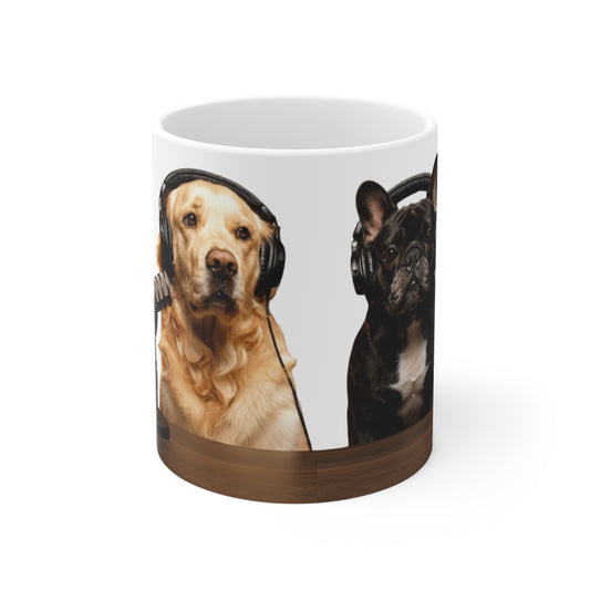 Goldie & Frenchie Coffee Mug (11oz/15oz/20oz) - Made and Ships from Canada
