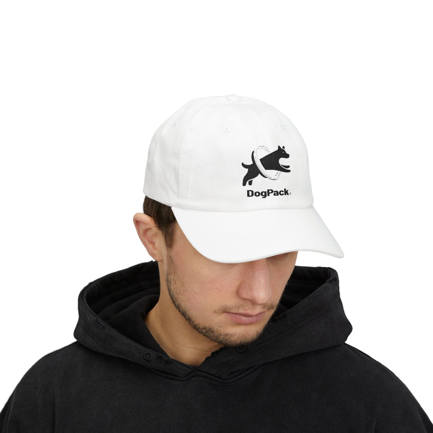 DogPack Brand Dad Cap — DogPack Dark Logo Embroidered Baseball Hat
