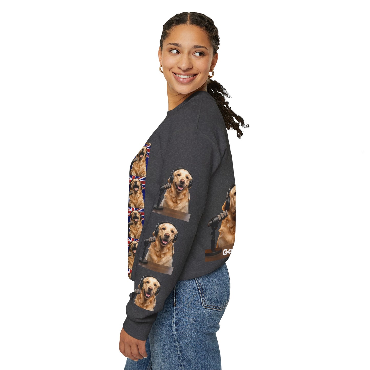 Goldie & Frenchie Australian Pride Crewneck Sweatshirt — Fully Printed Special Edition - Ships from Australia + New Zealand