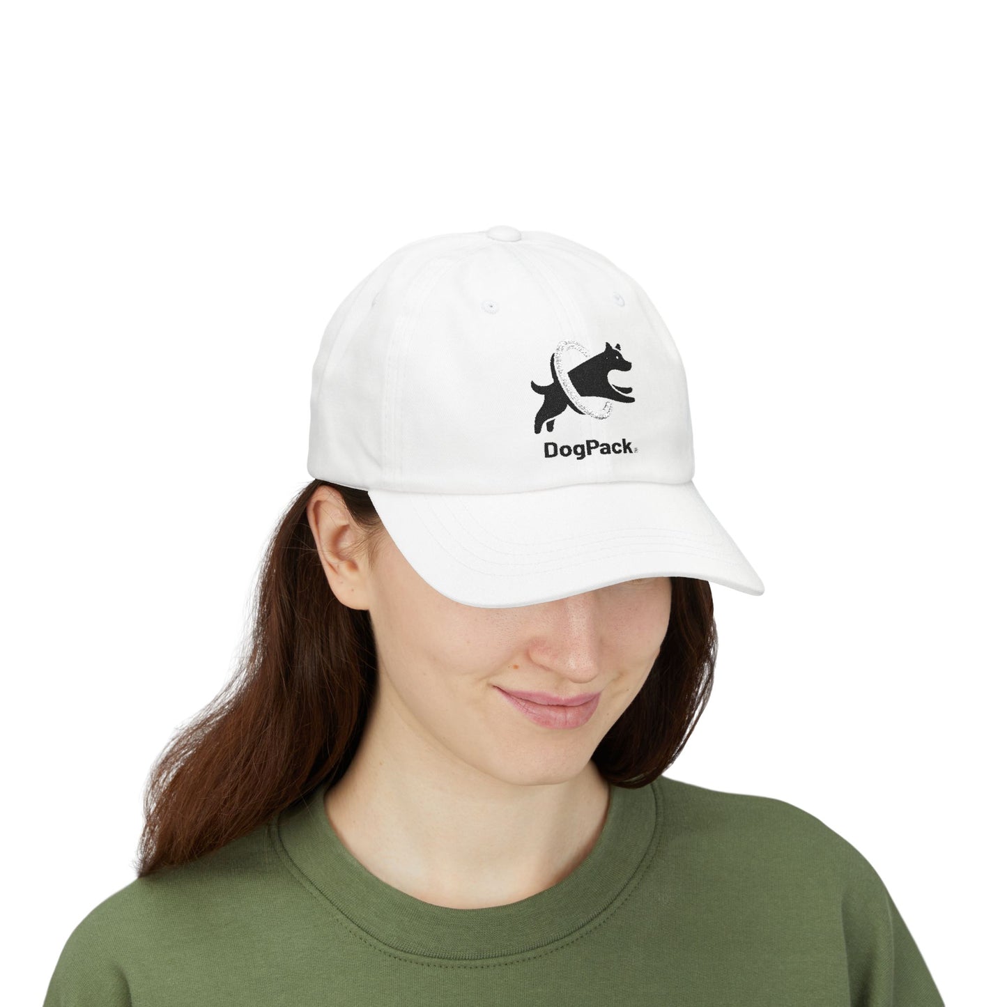 DogPack Brand Dad Cap — DogPack Dark Logo Embroidered Baseball Hat