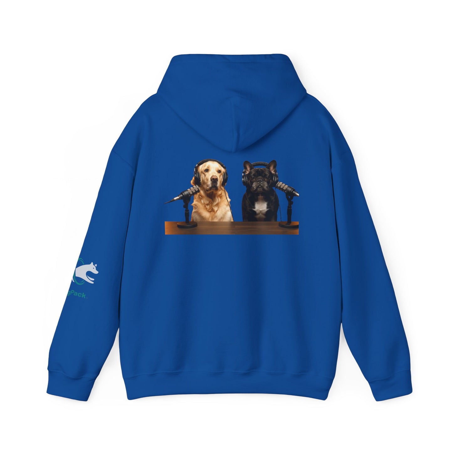 Goldie and Frenchie Hooded Sweater in Reverse
